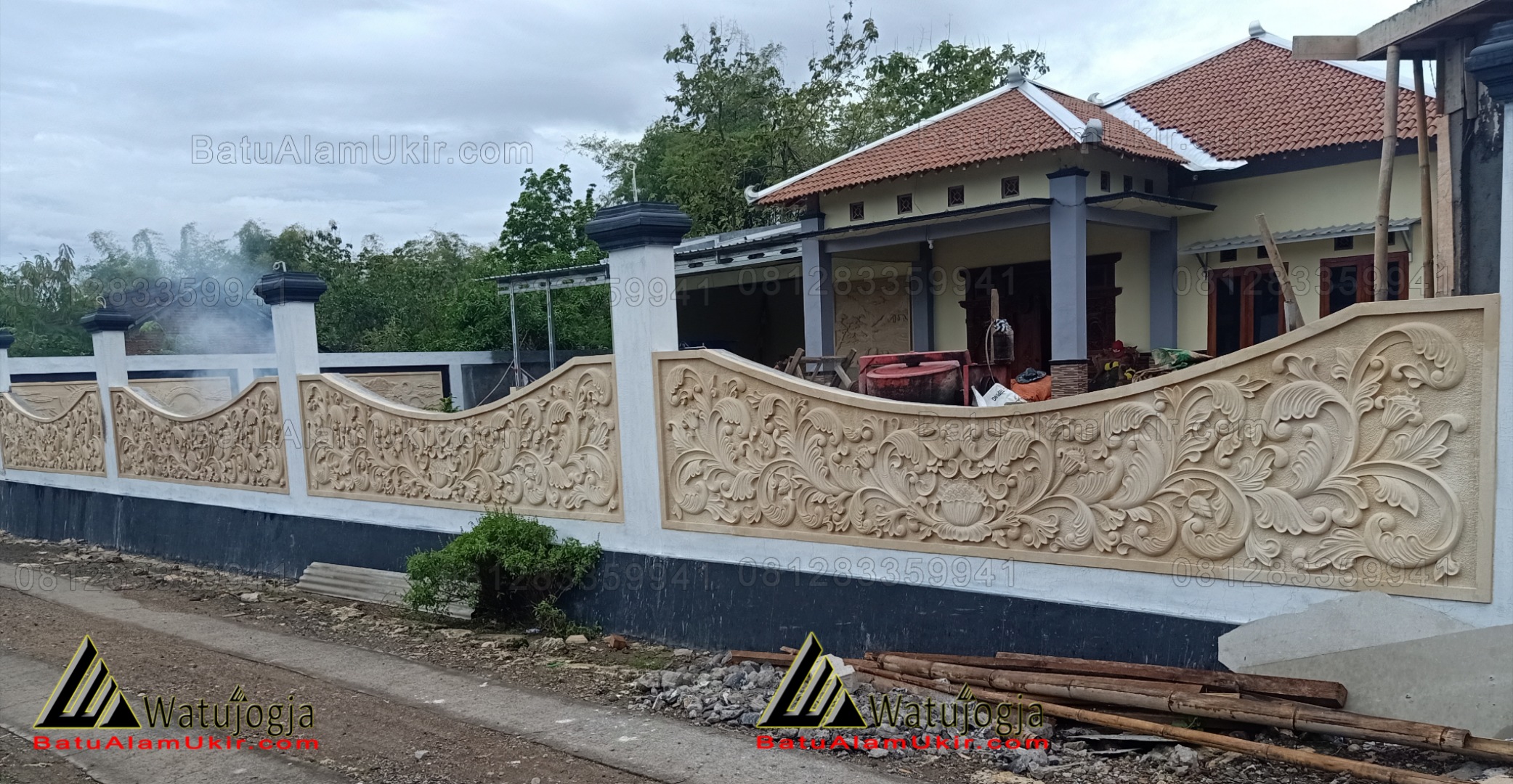 Batu Relief Untuk Dinding